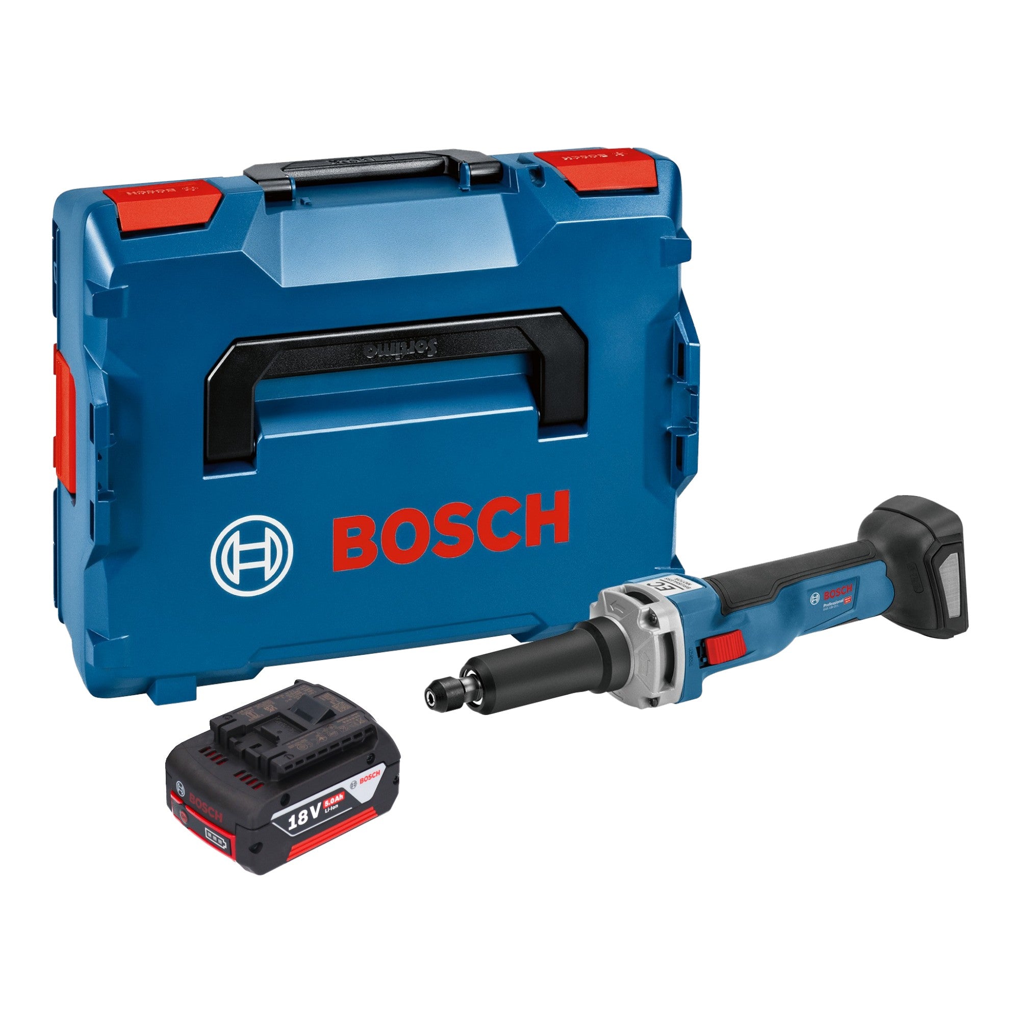 Bosch GGS 18V 23 LC Professional Akku Geradschleifer 18 V Brushless 1x Akku 5 0 Ah L Boxx ohne Ladegeraet 0 - toolbrothers