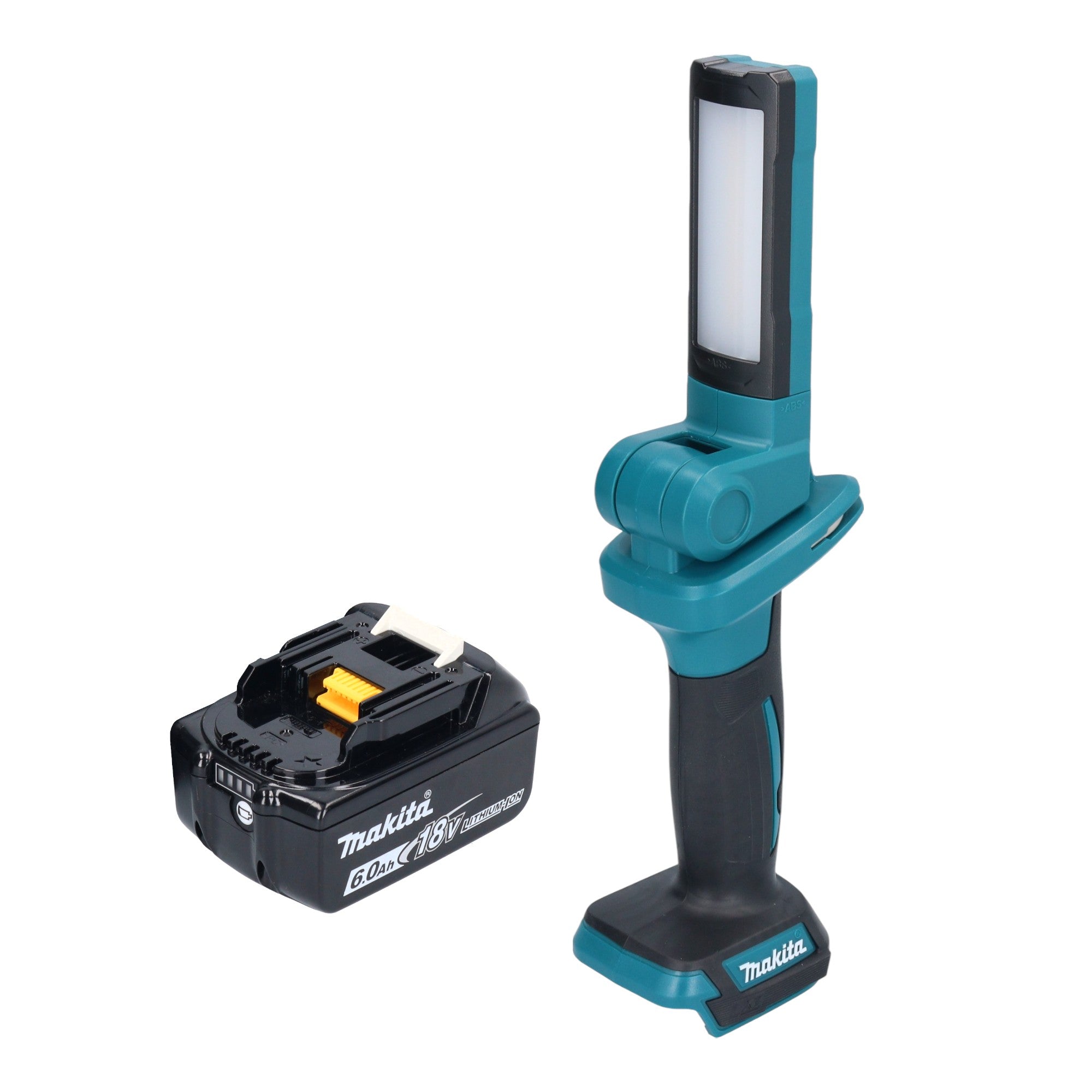 Makita DML 816 G1 Akku Arbeitsleuchte 18 V 100 500 lm LED 1x Akku 6 0 Ah ohne Ladegeraet 0 - toolbrothers