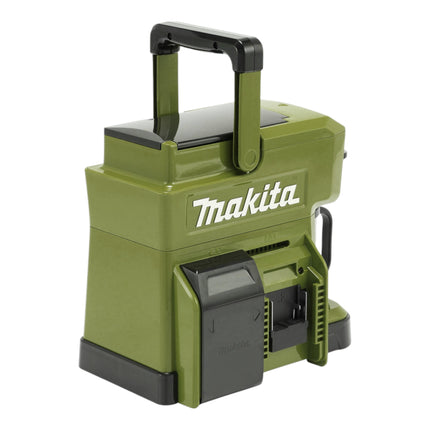 Makita DCM 501 GO cafetera sin cable 12 V max / 18 V oliva + 1x batería recargable 6,0 Ah - sin cargador