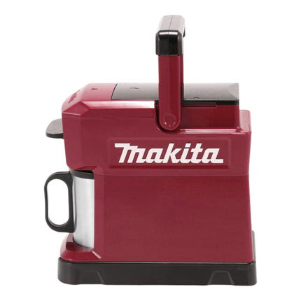 Makita DCM 501 SM2AR Cordless coffee maker 12 V max / 18 V red + 2x battery 4.0 Ah + charger