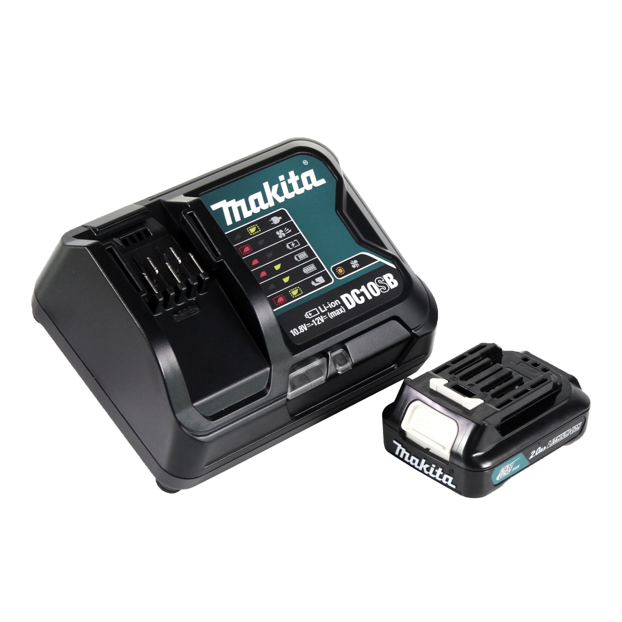Makita HP 333 DSAP1 Akku Schlagbohrschrauber 12 V 30 Nm Pink CL 108 FDZP Akku Staubsauger 1x Akku 2 0 Ah Ladegeraet Tasche 4 - toolbrothers