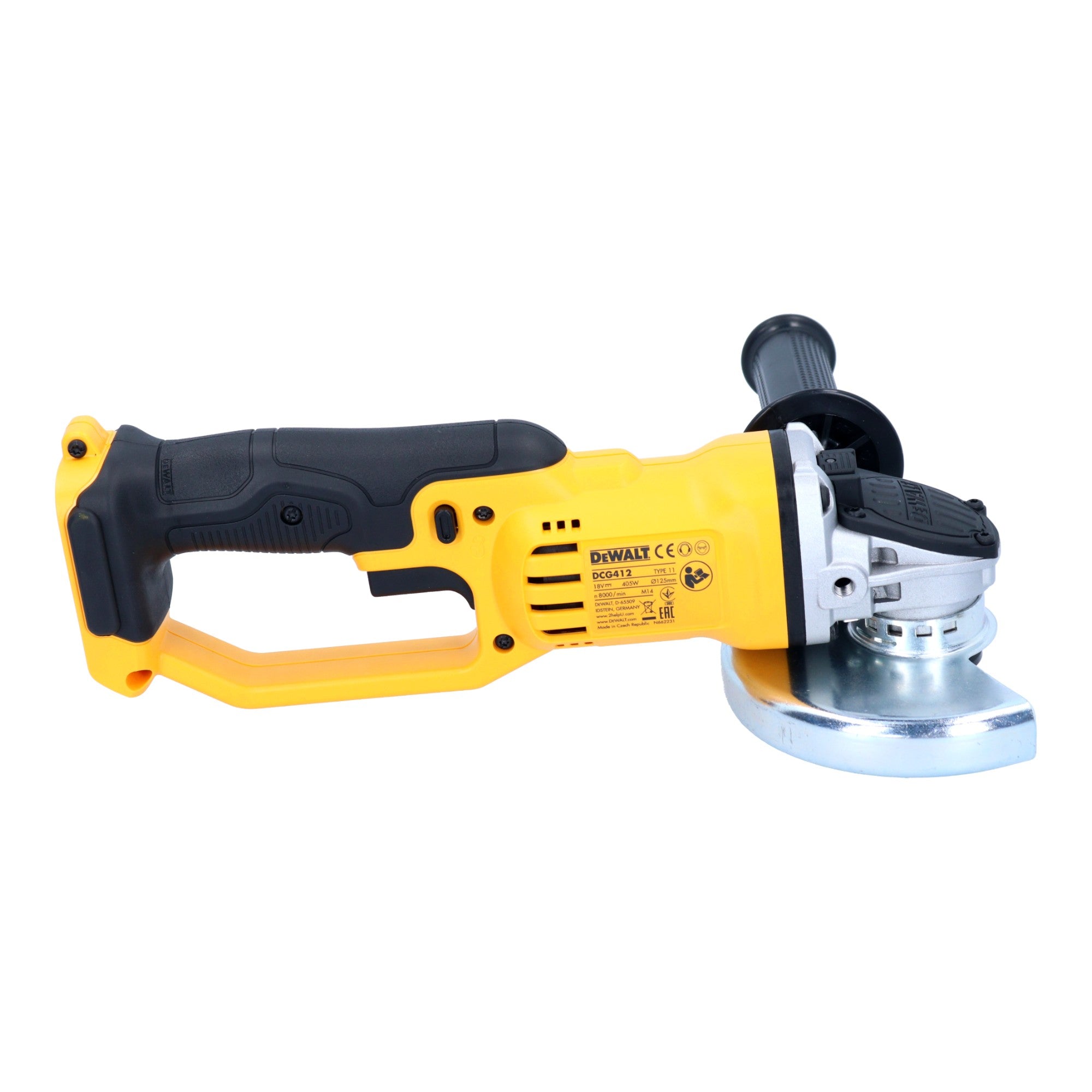 DeWalt DCG 412 P2T Akku Winkelschleifer 18 V 125 mm 2x Akku 5 0 Ah Ladegeraet TSTAK 4 - toolbrothers