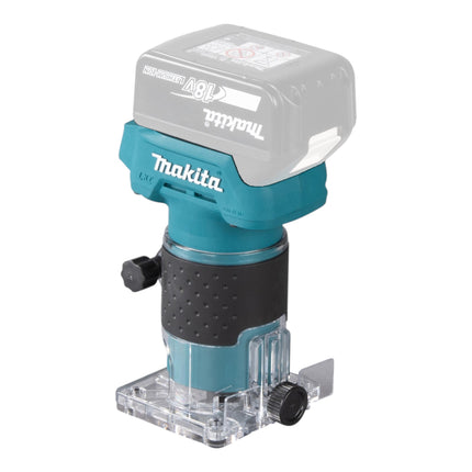 Makita DRT 52 ZJ cordless edge router 18 V 6 mm brushless + Makpac - without battery, without charger