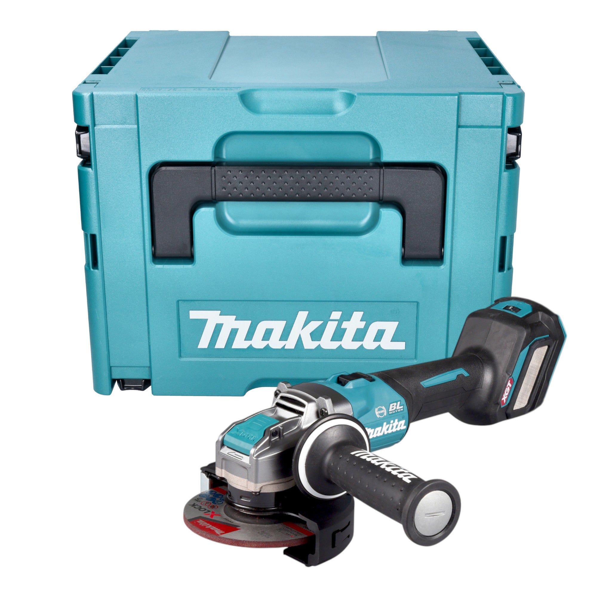 Makita GA 041 GZ01 Akku Winkelschleifer 40 V max 125 mm X LOCK Brushless Makpac ohne Akku ohne Ladegeraet 0 - toolbrothers
