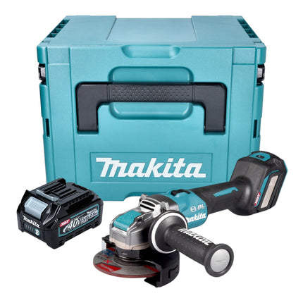 Makita GA 041 GD101 Akku Winkelschleifer 40 V max 125 mm X LOCK Brushless 1x Akku 2 5 Ah Makpac ohne Ladegeraet 0 - toolbrothers