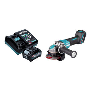 Makita GA 047 GD101 Akku Winkelschleifer 40 V max. 125 mm X-LOCK Brushless + 1x Akku 2,5 Ah + Ladegerät