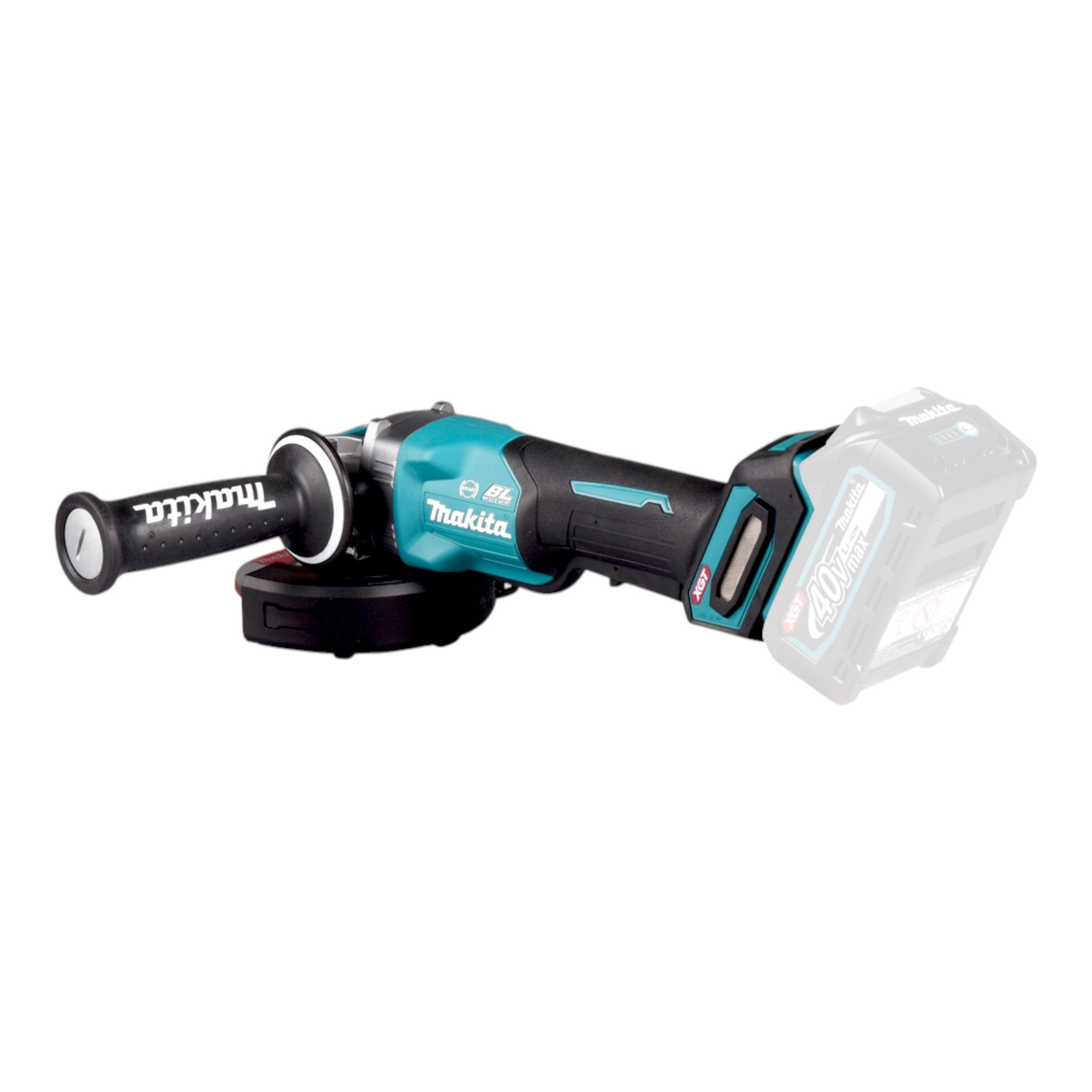 Makita GA 047 GM101 Akku Winkelschleifer 40 V max 125 mm X LOCK Brushless 1x Akku 4 0 Ah Ladegeraet Makpac 4 - toolbrothers