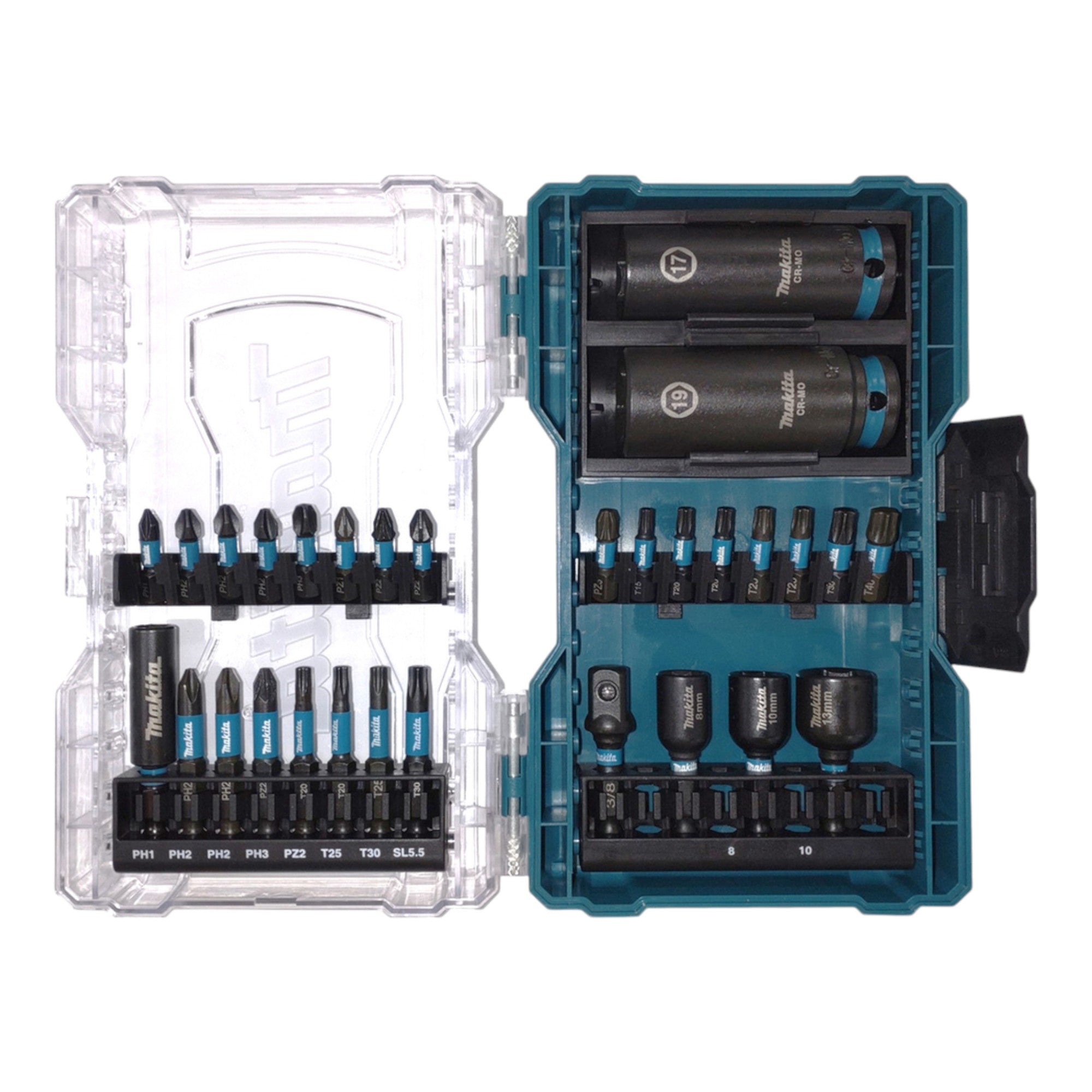 Makita E 22903 Bit und Schlagnuss Set 1 4 3 8 30 tlg IMPACT BLACK Bits Schlagnuesse Steckschluessel 0 - toolbrothers