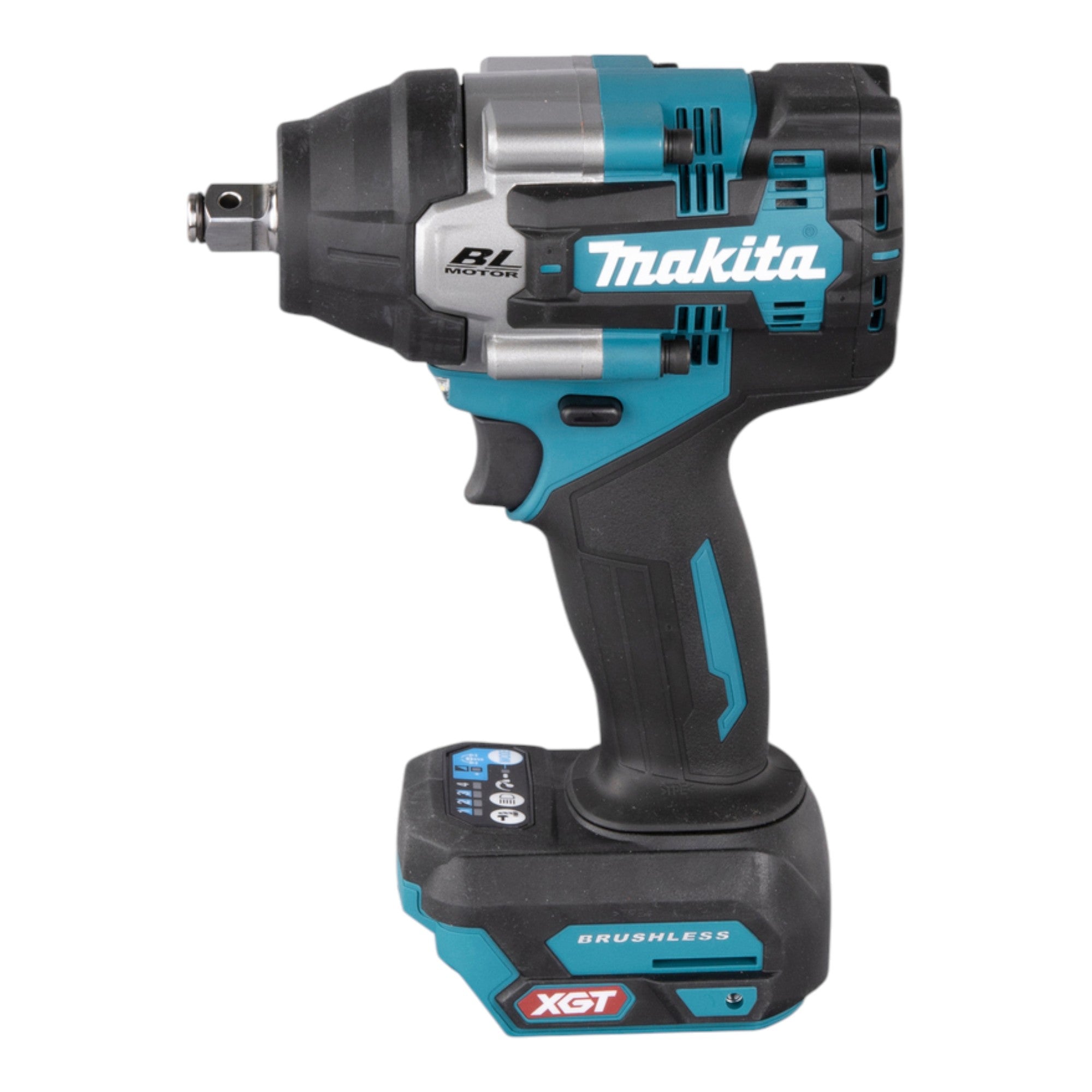 Makita TW 007 GM101 Akku Schlagschrauber 40 V max 760 Nm 1 2 Brushless 1x Akku 4 0 Ah Ladegeraet Makpac 1 - toolbrothers