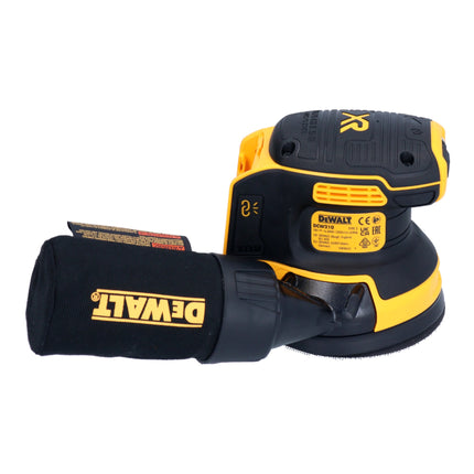 Akumulatorowa szlifierka mimośrodowa DeWalt DCW 210 E2 18 V 125 mm bezszczotkowa + 2x akumulator Powerstack 1,7 Ah + ładowarka