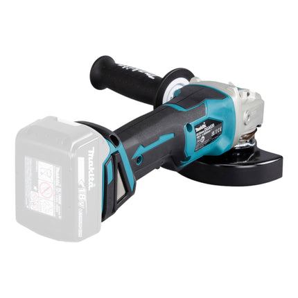 Smerigliatrice angolare a batteria Makita DGA 520 SG1X1 18 V 125 mm X-LOCK Brushless + 1x batteria ricaricabile 6,0 Ah + caricatore