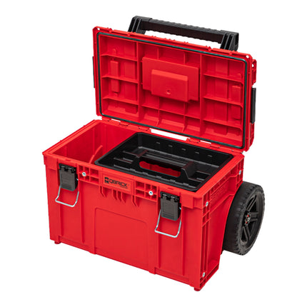 b ware Qbrick System PRIME Cart RED ULTRA HD Custom stapelbar 590 x 425 x 660 mm 4 - toolbrothers