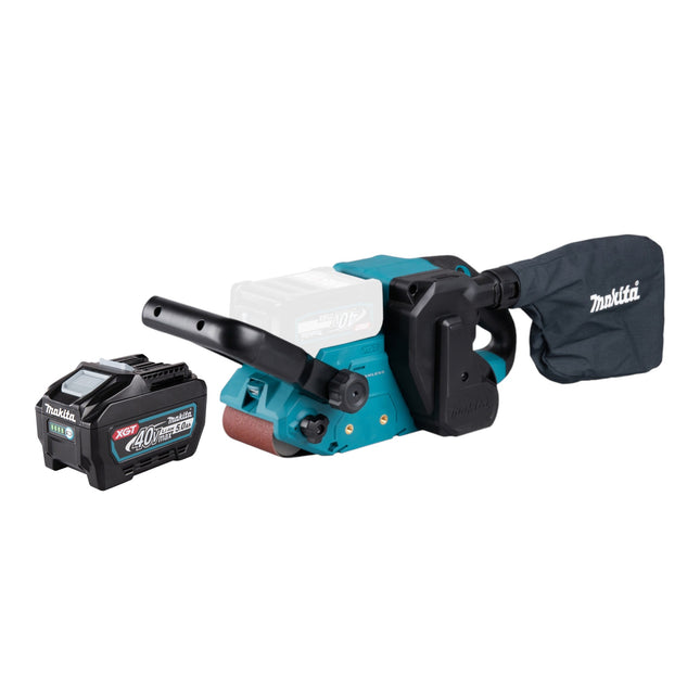 Makita BS 001 GT1 Akku Bandschleifer 40 V max 76 x 533 mm Brushless 1x Akku 5 0 Ah ohne Ladegeraet 0 - toolbrothers