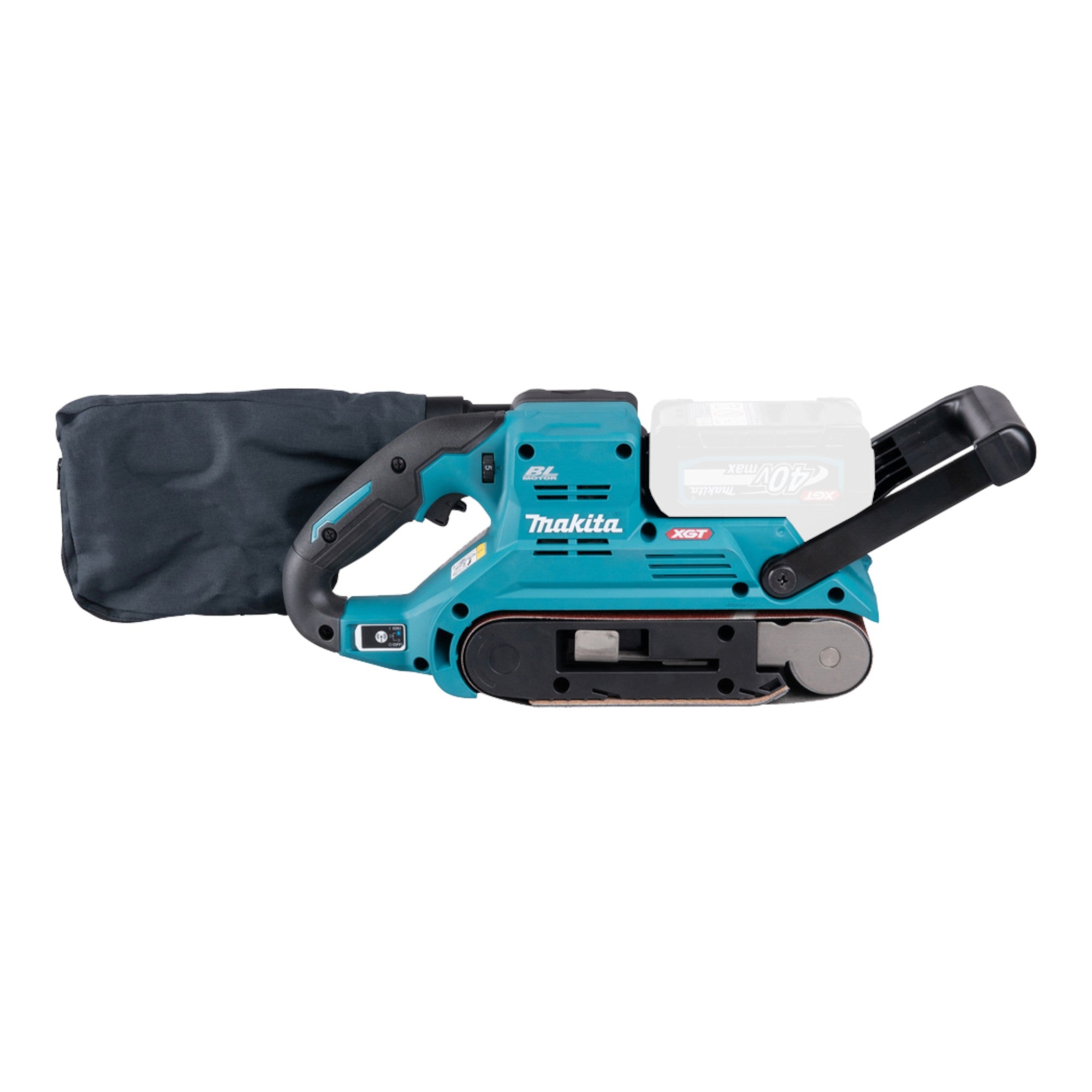 Makita BS 001 GT101 Akku Bandschleifer 40 V max 76 x 533 mm Brushless 1x Akku 5 0 Ah Ladegeraet 4 - toolbrothers