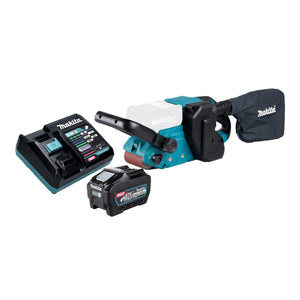 Makita BS 001 GT101 Akku Bandschleifer 40 V max. 76 x 533 mm Brushless + 1x Akku 5,0 Ah + Ladegerät