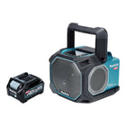 Makita MR 014 GD1 Lautsprecher 14 4 18 40 V AC DC Bluetooth Mikrofon 1x Akku 2 5 Ah ohne Ladegeraet 0 - toolbrothers