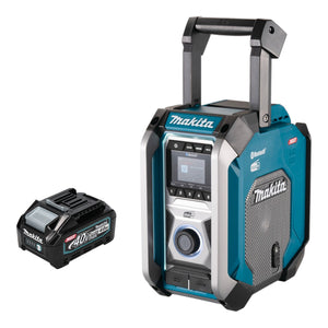 Makita MR 007 GM1 Akku Baustellenradio 12 - 40 V max. Bluetooth DAB+ USB + 1x Akku 4,0 Ah - ohne Ladegerät