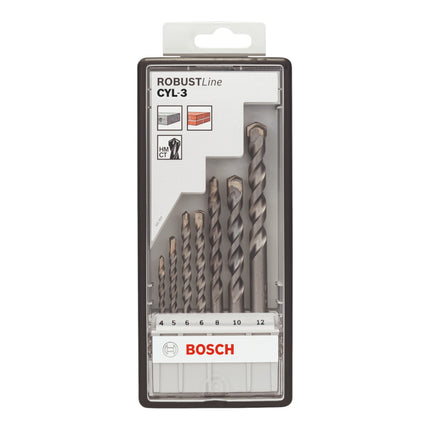 Bosch CYL 3 Bohrer Set Robust Line Betonbohrer 4 12 mm HM 7 tlg 2607010545  2 - toolbrothers