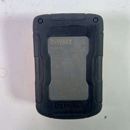 DeWalt DCBP 518 Powerstack Akku 18 V 5 0 Ah 5000 mAh XR Li Ion mit Ladestandanzeige Neuwertig 3 - toolbrothers