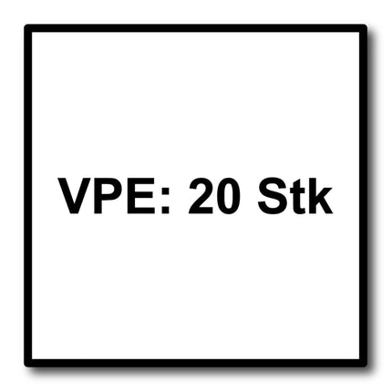 Festool S 105/4 FSG/20 WOOD Universal Lame seghetto - 20 pezzi ( 204332 )