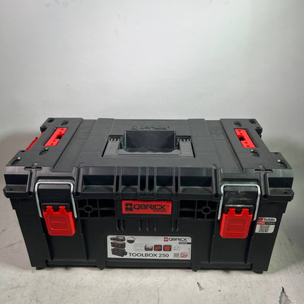 Qbrick System PRIME Toolbox 250 Vario stapelbar 535 x 327 x 271 mm 28l IP66 mit 3 Trennwaenden Leicht Gebraucht 1 - toolbrothers