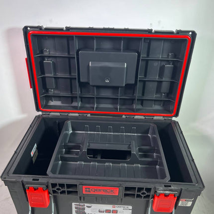 Qbrick System PRIME Toolbox 250 Vario stapelbar 535 x 327 x 271 mm 28l IP66 mit 3 Trennwaenden Leicht Gebraucht 2 - toolbrothers