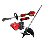 Milwaukee M18 FOPH2 BAC 502 Akku Basiseinheit 18 V Brushless Sensen Aufsatz 2x Akku 5 0 Ah Ladegeraet 0 - toolbrothers
