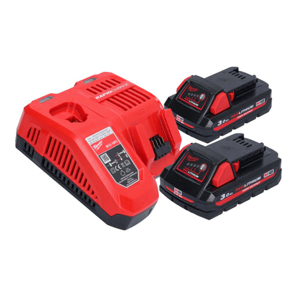 Milwaukee M18 FOPH2 CSA 302 Akku Basiseinheit 18 V Brushless Hochentaster Aufsatz 2x Akku 3 0 Ah Ladegeraet 2 - toolbrothers