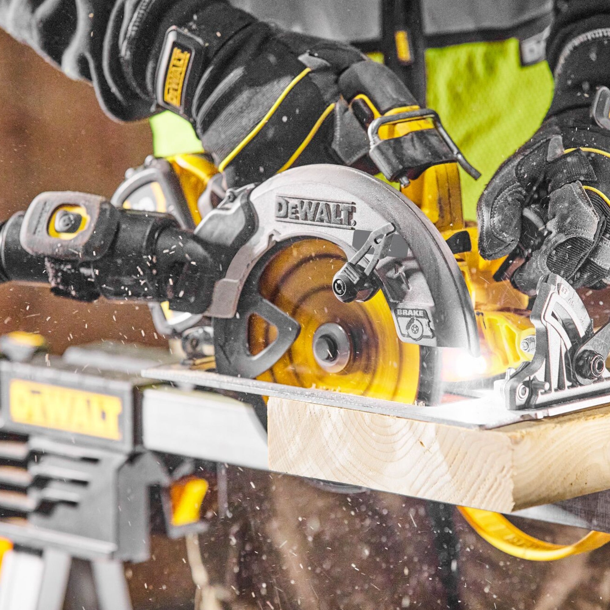 DeWalt DCS 573 NT Akku Handkreissaege 18 V 190 x 30 mm Brushless 1x Akku 12 0 Ah TSTAK ohne Ladegeraet 4 - toolbrothers