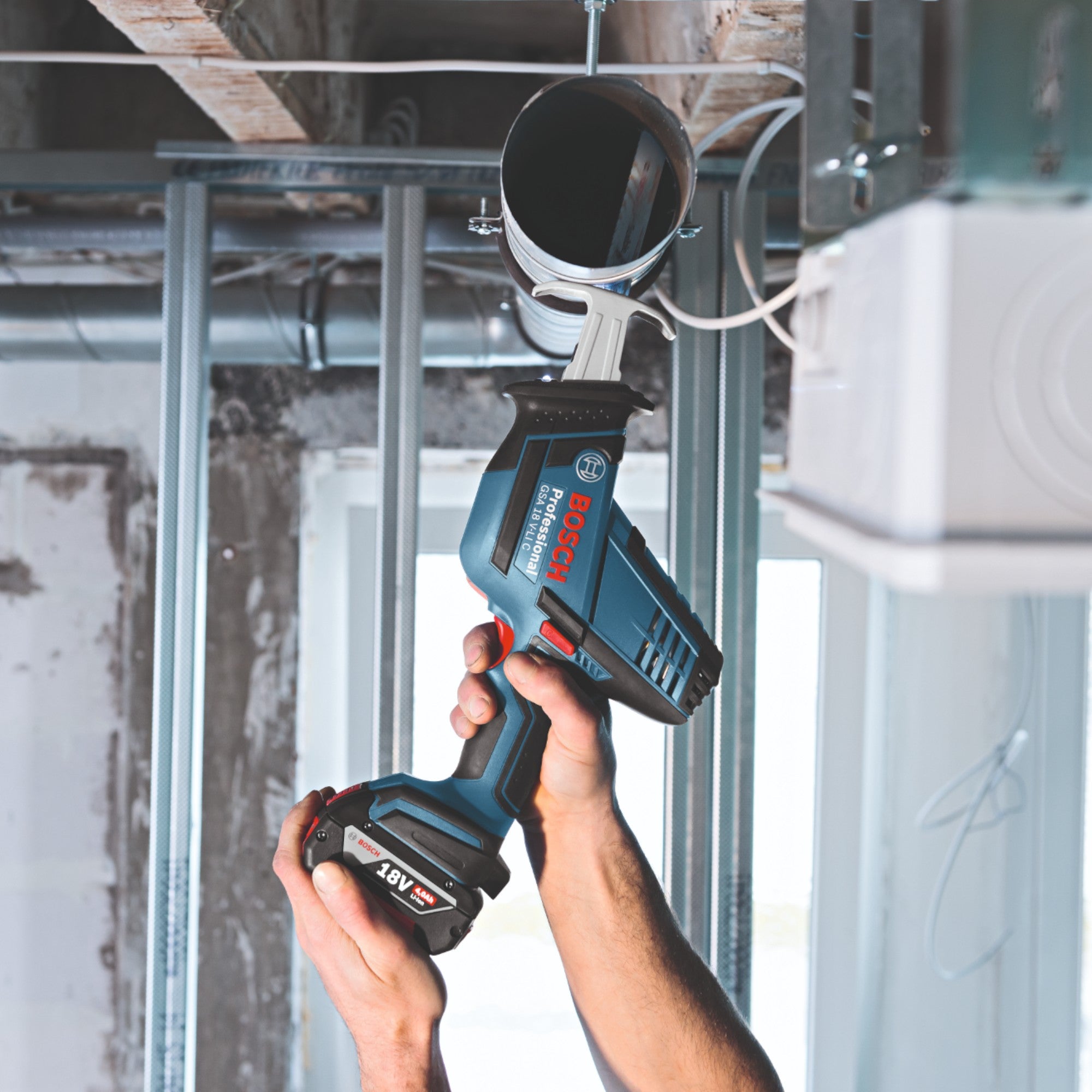 Bosch GSA 18V LI C Professional Akku Reciprosaege Saebelsaege 18 V 1x Akku 2 0 Ah ohne Ladegeraet 3 - toolbrothers
