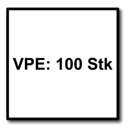 SPAX Universalschraube 4,5 x 60 mm 100 Stk. TORX T-STAR plus T20 WIROX Senkkopf Teilgewinde 4Cut-Spitze 0191010450603 - Toolbrothers