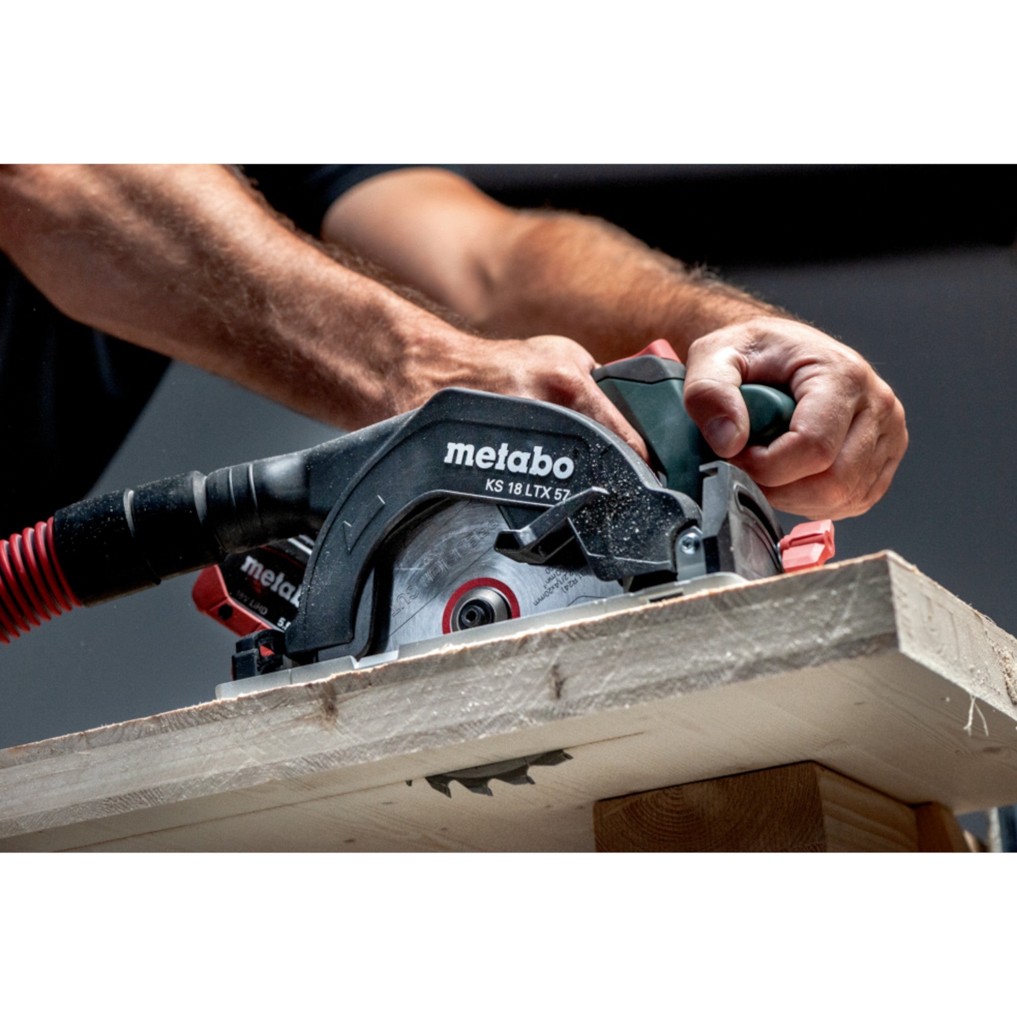 Metabo KS 18 LTX 57 Akku Handkreissaege 18 V 165 mm 1x LiHD Akku 8 0 Ah Ladegeraet 4 - toolbrothers