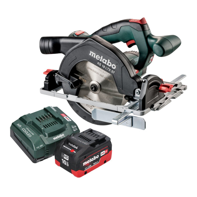 Metabo KS 18 LTX 57 Akku Handkreissaege 18 V 165 mm 1x LiHD Akku 10 0 Ah Ladegeraet 0 - toolbrothers