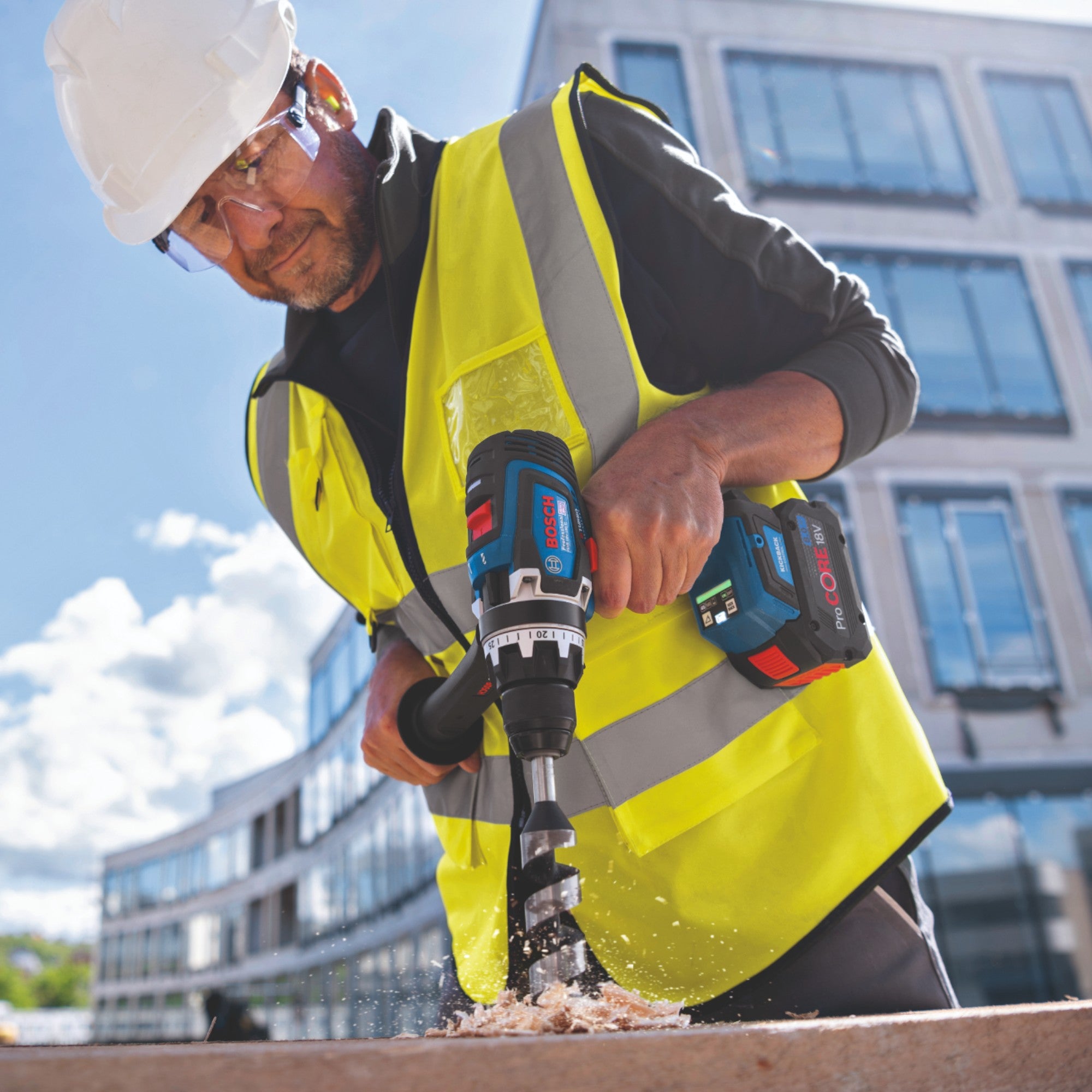 Bosch GSR 18V 150 C Professional Akku Bohrschrauber 18 V 150 Nm Brushless 1x Akku 4 0 Ah Ladegeraet 3 - toolbrothers