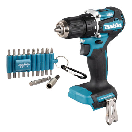 Makita DDF 487 Z Akku Bohrschrauber 18 V 40 Nm Brushless 22 tlg Bit Set ohne Akku ohne Ladegeraet 0 - toolbrothers