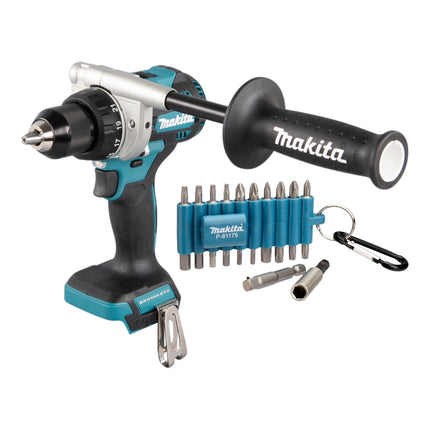 Makita DDF 486 Z Akku Bohrschrauber 18 V 130 Nm Brushless 22 tlg Bit Set ohne Akku ohne Ladegeraet 0 - toolbrothers