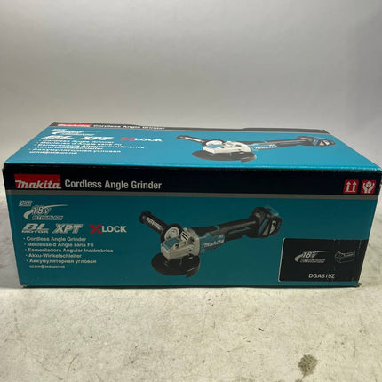 Makita DGA 519 Z Akku Winkelschleifer 18 V 125 mm Brushless X Lock Solo Neuwertig 1 - toolbrothers