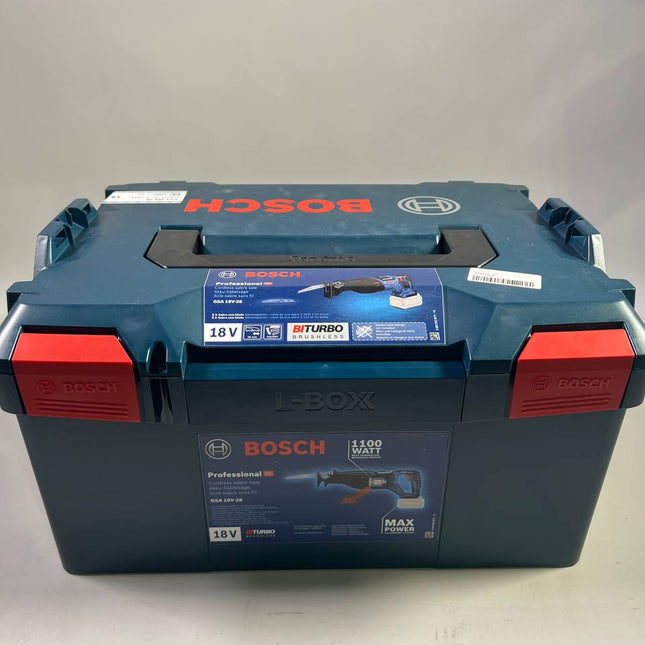 Bosch GSA 18V 28 Akku Saebelsaege 18 V 06016C0001 BITURBO Brushless L Boxx ohne Akku ohne Ladegeraet Gebraucht 1 - toolbrothers