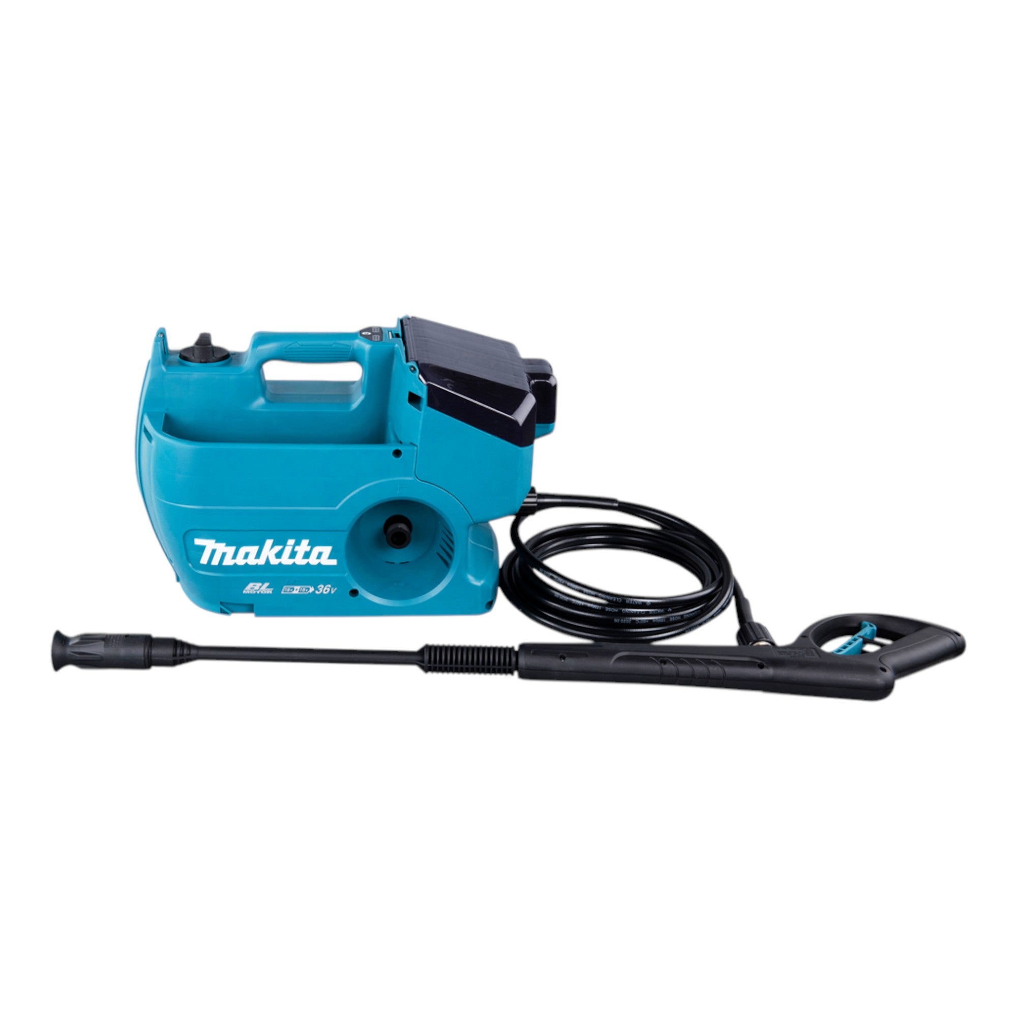 Makita DHW 080 PF4K Akku Hochdruckreiniger 36 V 2x 18 V 80 bar 380 l h Brushless 4x Akku 3 0 Ah Doppelladegeraet 1 - toolbrothers