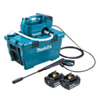 Makita DHW 080 G2K Akku Hochdruckreiniger 36 V 2x 18 V 80 bar 380 l h Brushless 2x Akku 6 0 Ah ohne Ladegeraet 0 - toolbrothers