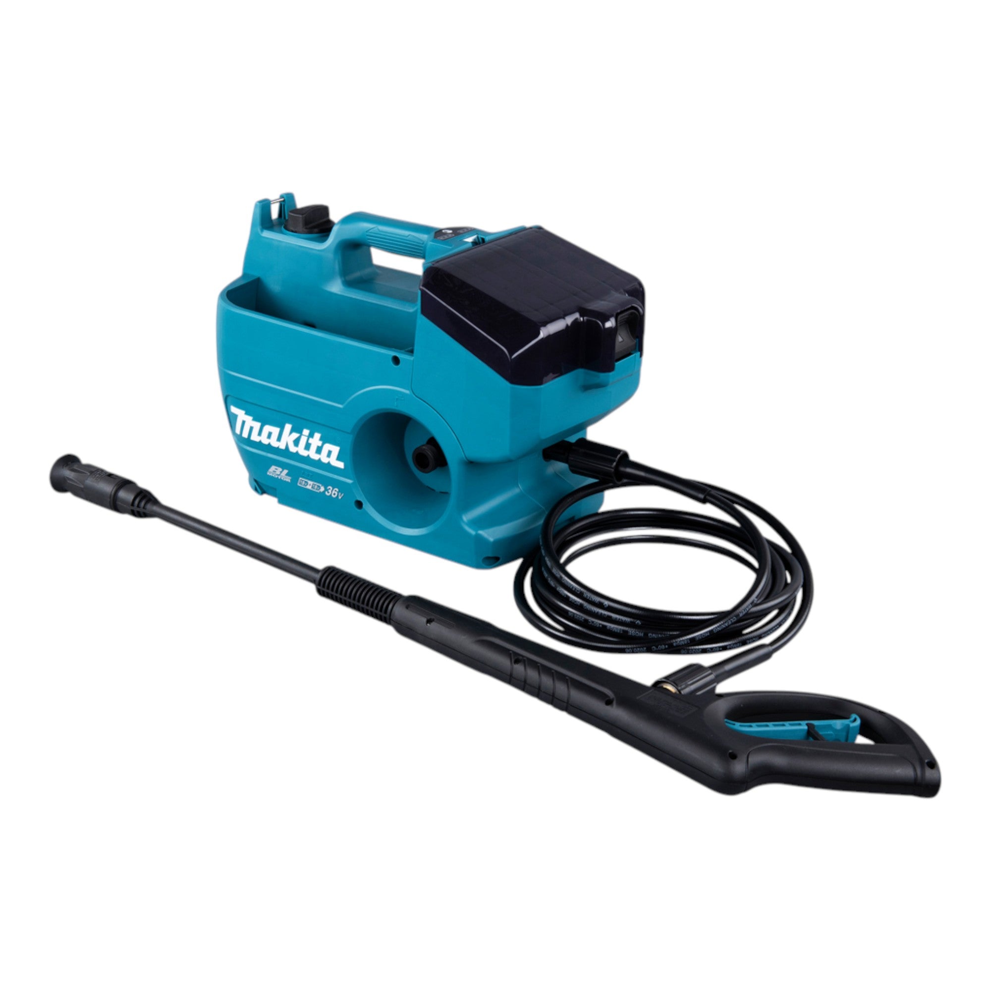 Makita DHW 080 G2K Akku Hochdruckreiniger 36 V 2x 18 V 80 bar 380 l h Brushless 2x Akku 6 0 Ah ohne Ladegeraet 2 - toolbrothers