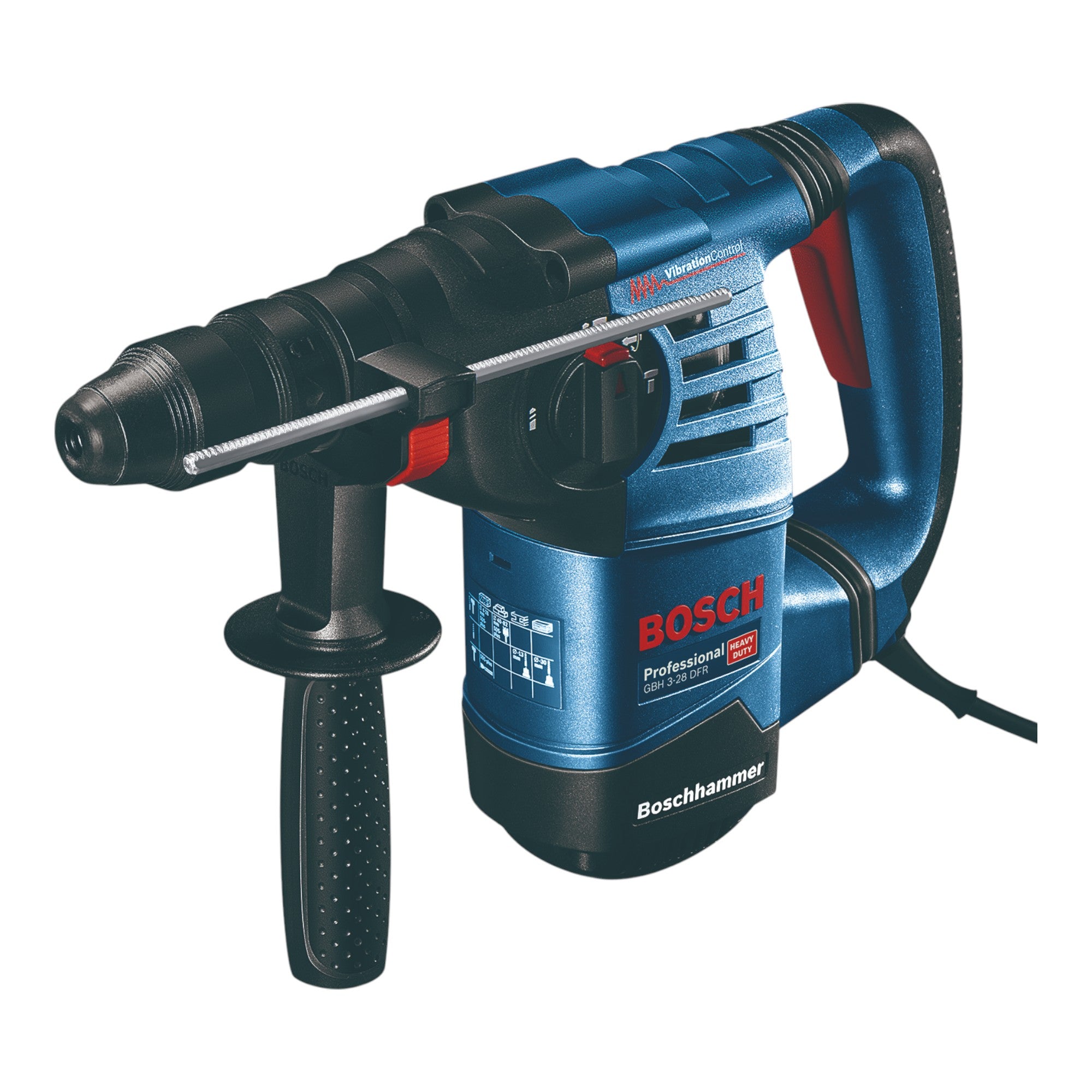 Bosch GBH 3 28 DFR Professional Bohrhammer 800 W 3 1 J SDS Plus 4 tlg Meissel Set L Boxx 4 - toolbrothers