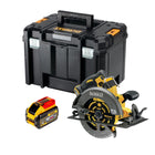 DeWALT DCS 578 NT Akku Kreissaege 54V XR FlexVolt 190 mm Brushless 1x Akku 9 0 Ah TSTAK ohne Ladegeraet 0 - toolbrothers