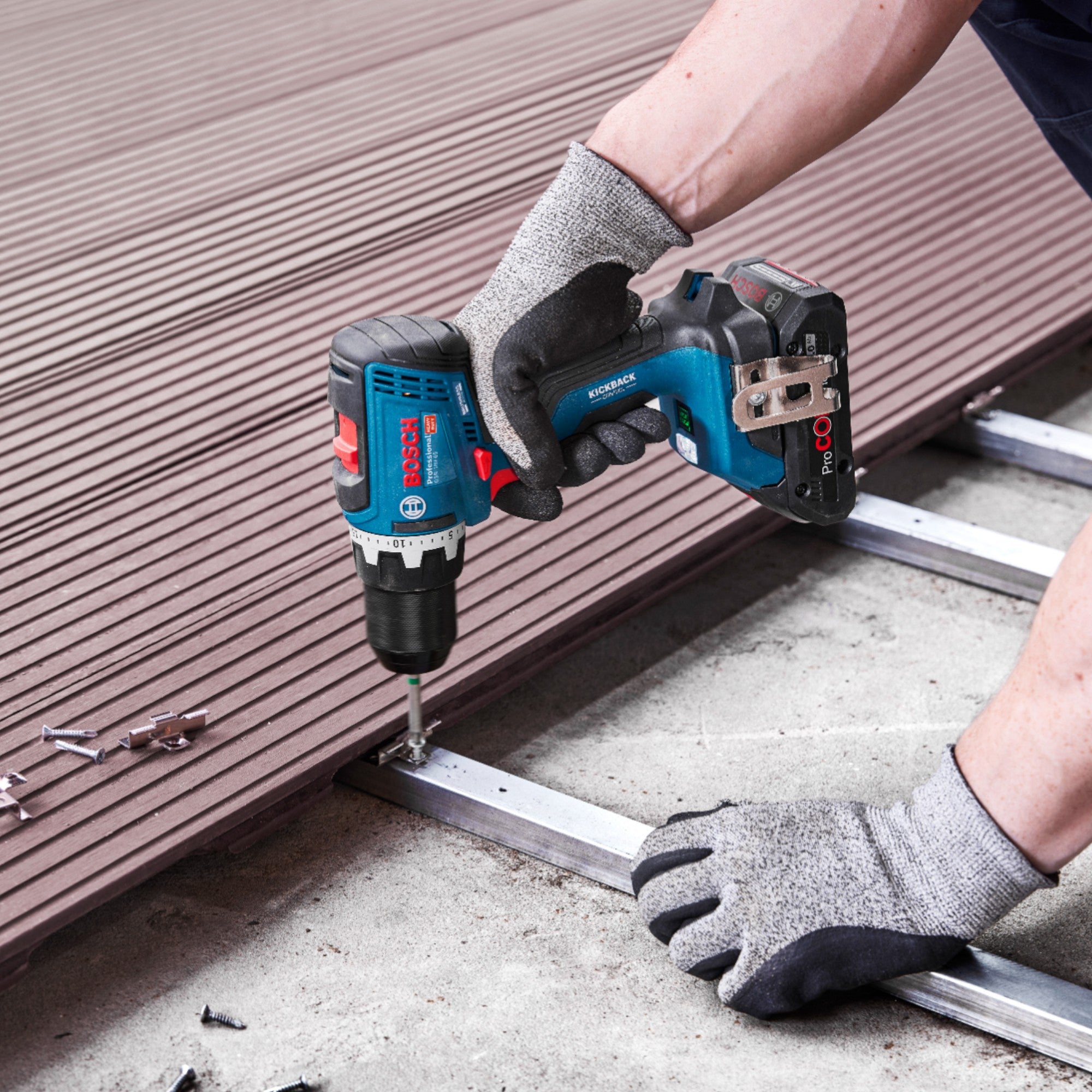 Bosch GSR 18V 65 Professional Akku Bohrschrauber 18 V 63 Nm Brushless 2x Akku 4 0 Ah Ladegeraet 3 - toolbrothers