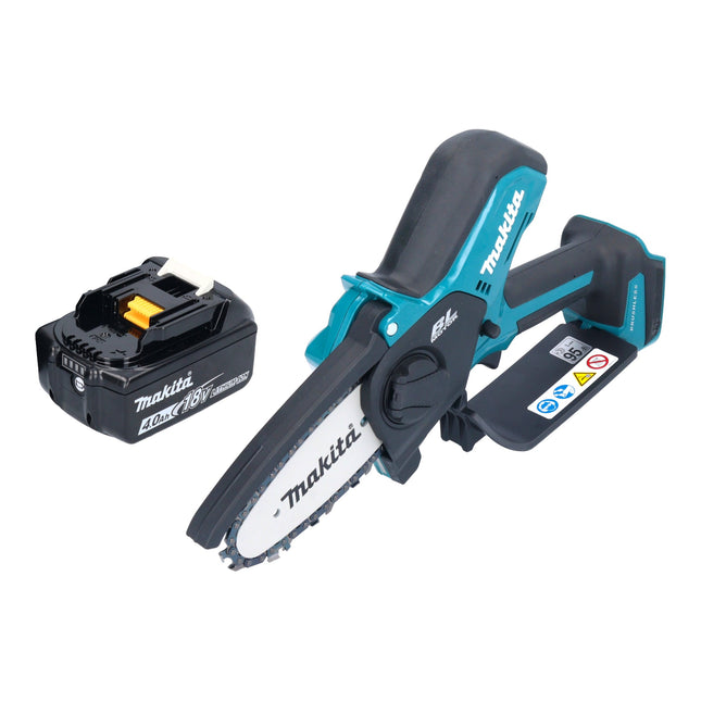 Makita DUC 101 M01 Akku Astsaege 18 V 10 cm Brushless 1x Akku 4 0 Ah ohne Ladegeraet 0 - toolbrothers