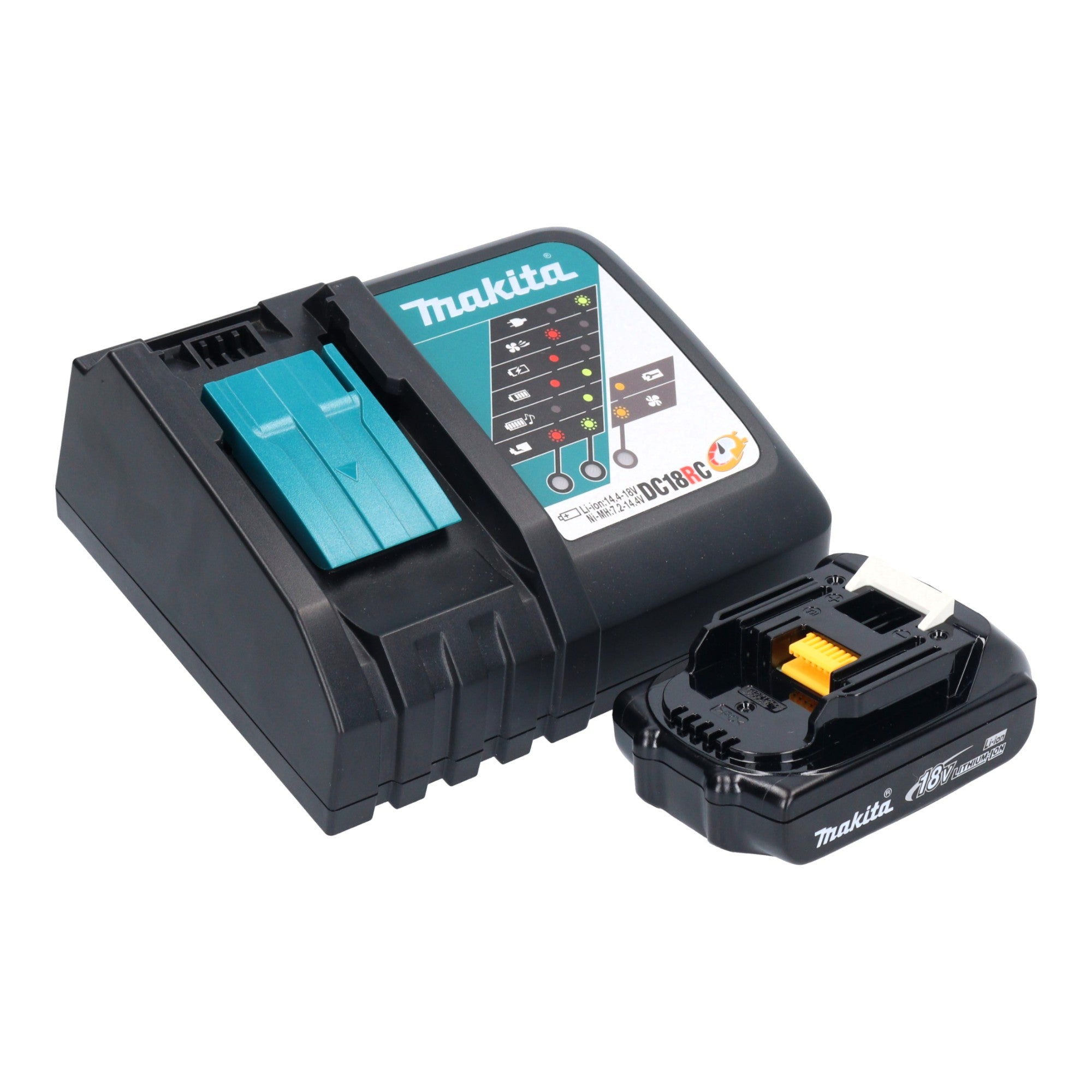 Makita DUC 101 RY01 Akku Astsaege 18 V 10 cm Brushless 1x Akku 1 5 Ah Ladegeraet 2 - toolbrothers
