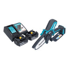 Makita DUC 101 RM201 Akku Astsaege 18 V 10 cm Brushless 2x Akku 4 0 Ah Ladegeraet 0 - toolbrothers