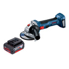 Bosch GWS 18V 7 Professional Akku Winkelschleifer 18 V 115 mm Brushless 1x Akku 4 0 Ah ohne Ladegeraet 0 - toolbrothers