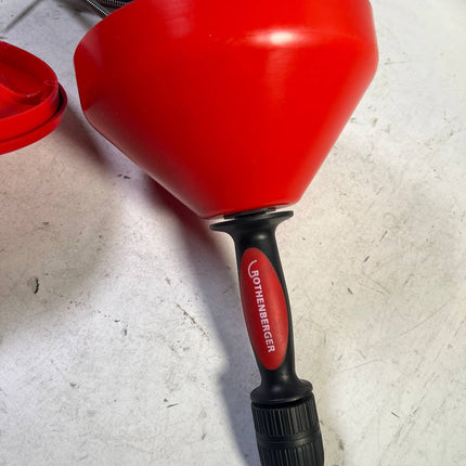 Rothenberger ROSPI 8 H E Plus Hand Rohrreinigungsgeraet Spirallaenge 7 5 m 72095 Gebraucht 3 - toolbrothers