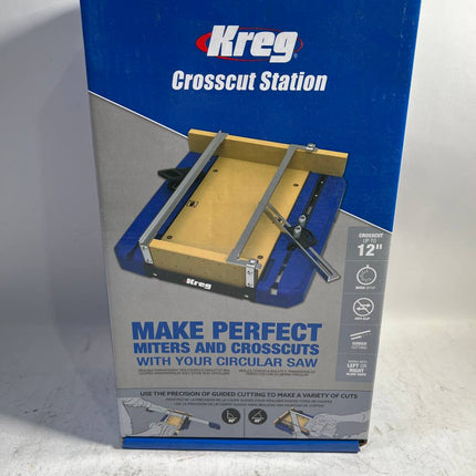 KREG Mobile Kapp und Gehrungsstation KMA4100 INT tragbar 305 x 38 mm fuer Handkreissaegen Leicht Gebraucht 1 - toolbrothers